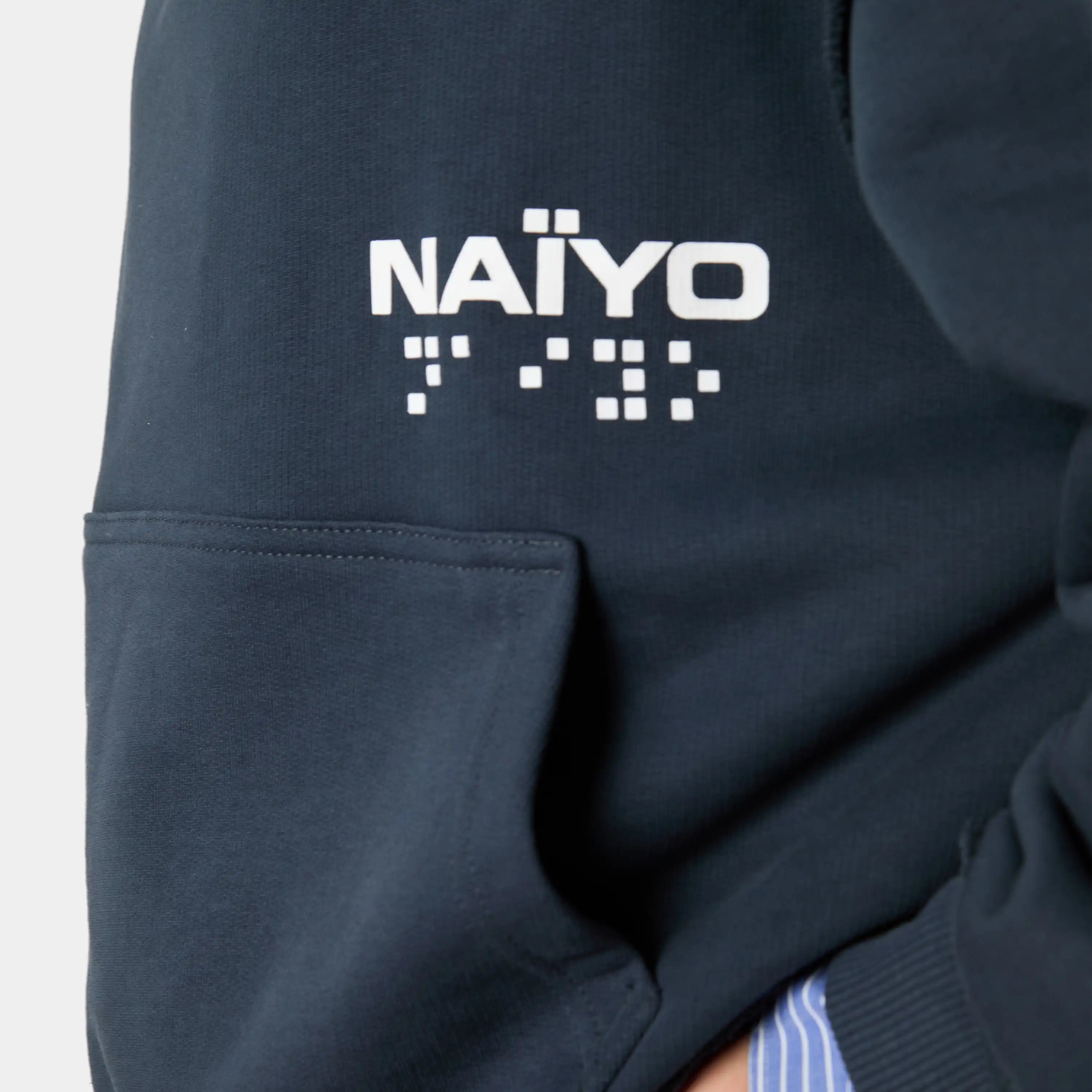 EmeXNaiyo Navy Hoodie Hoodie eme