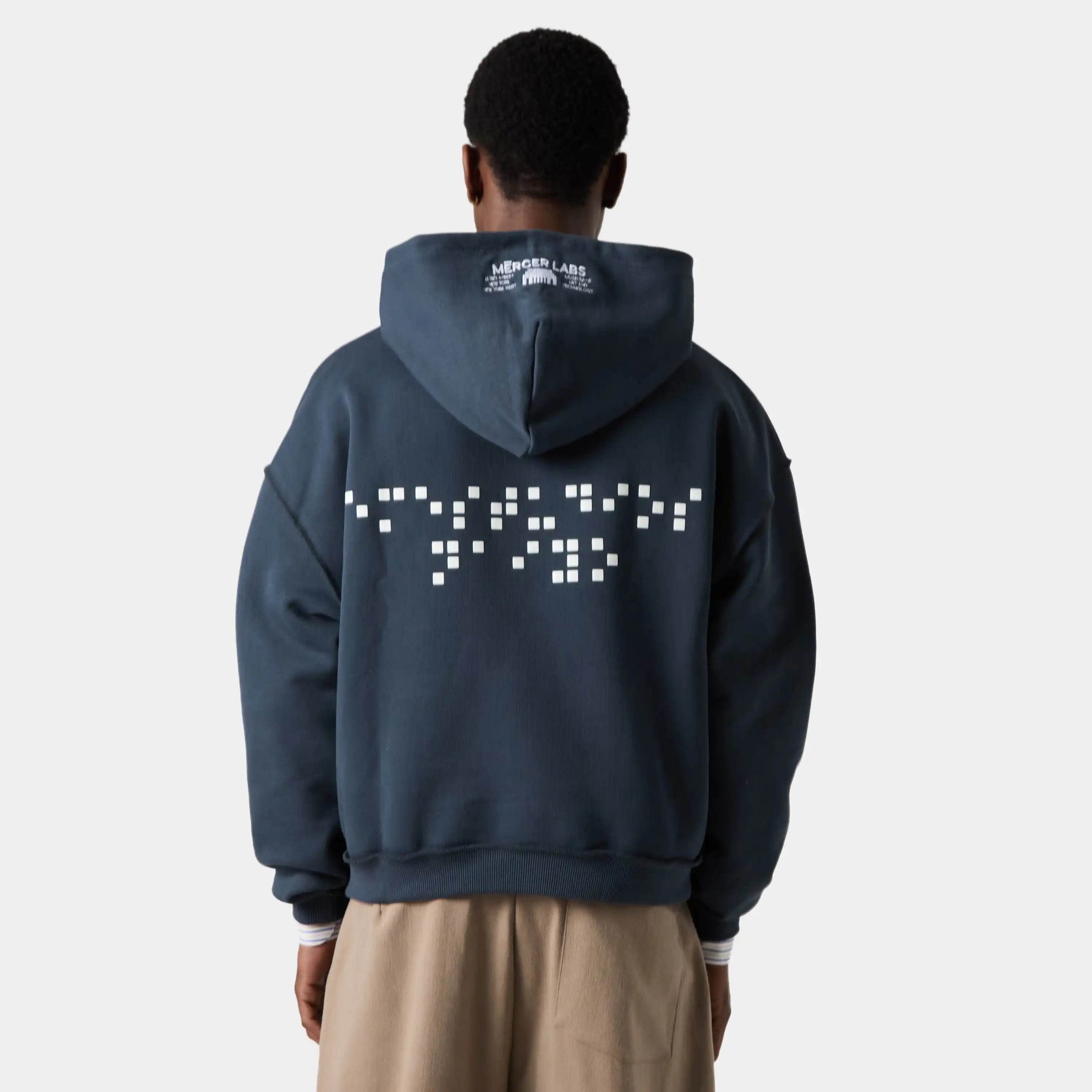 EmeXNaiyo Navy Hoodie Hoodie eme