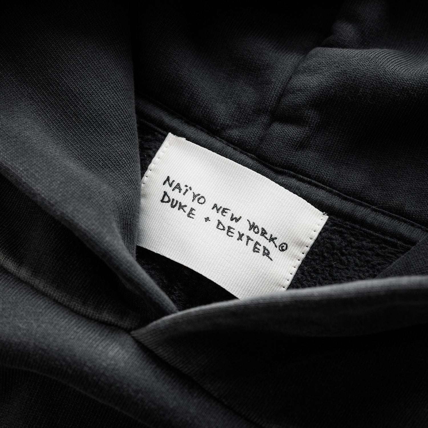 NAÏYO X D+D Washed Black Hoodie