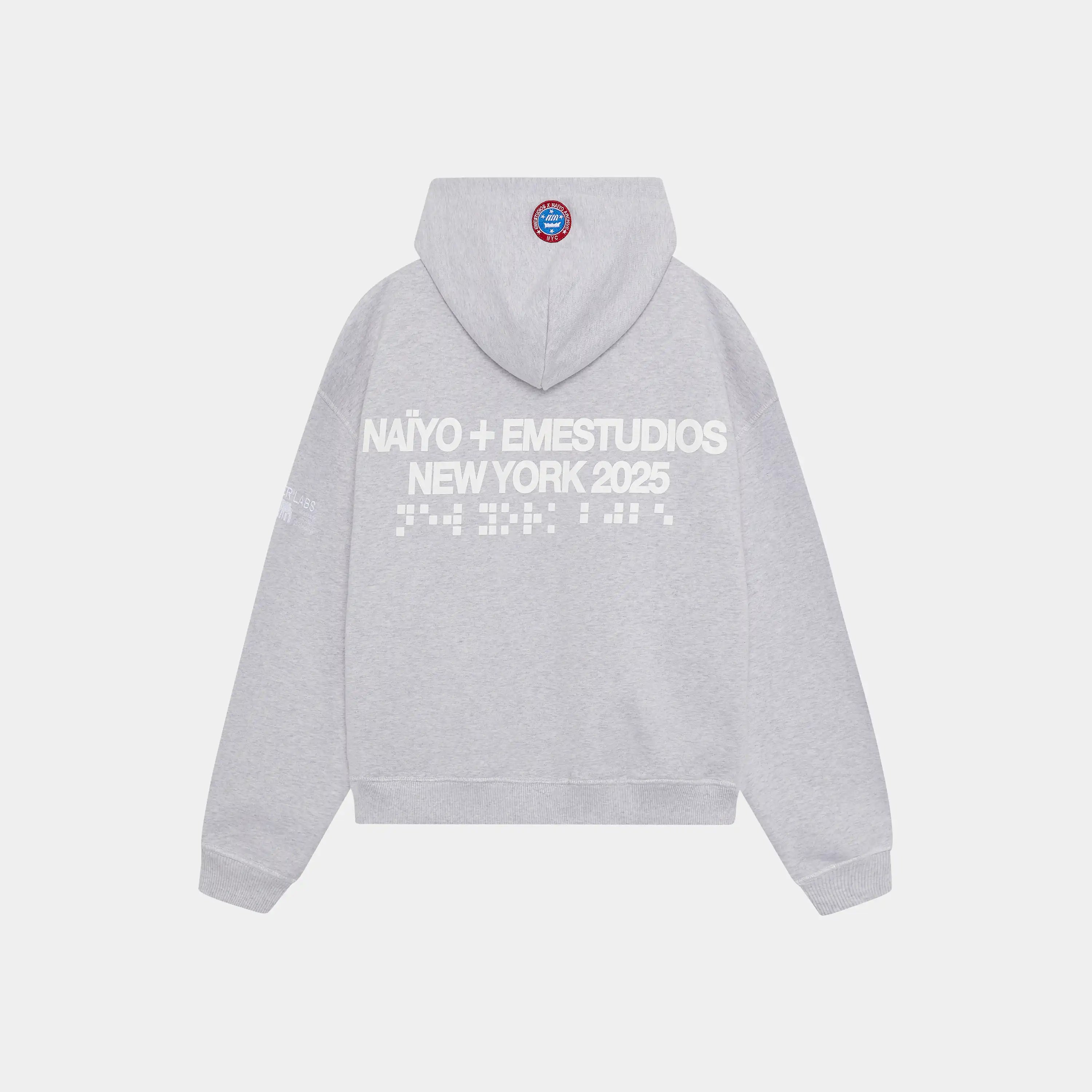 EmeXNaiyo Heather Grey Hoodie Hoodie eme