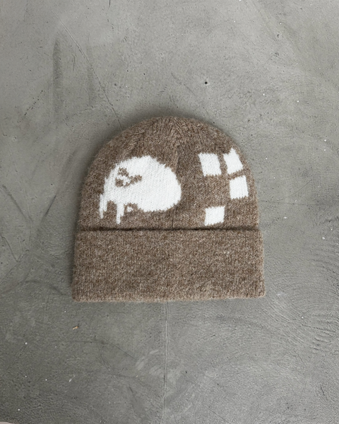 Braille Mohair Beanie – NAÏYO