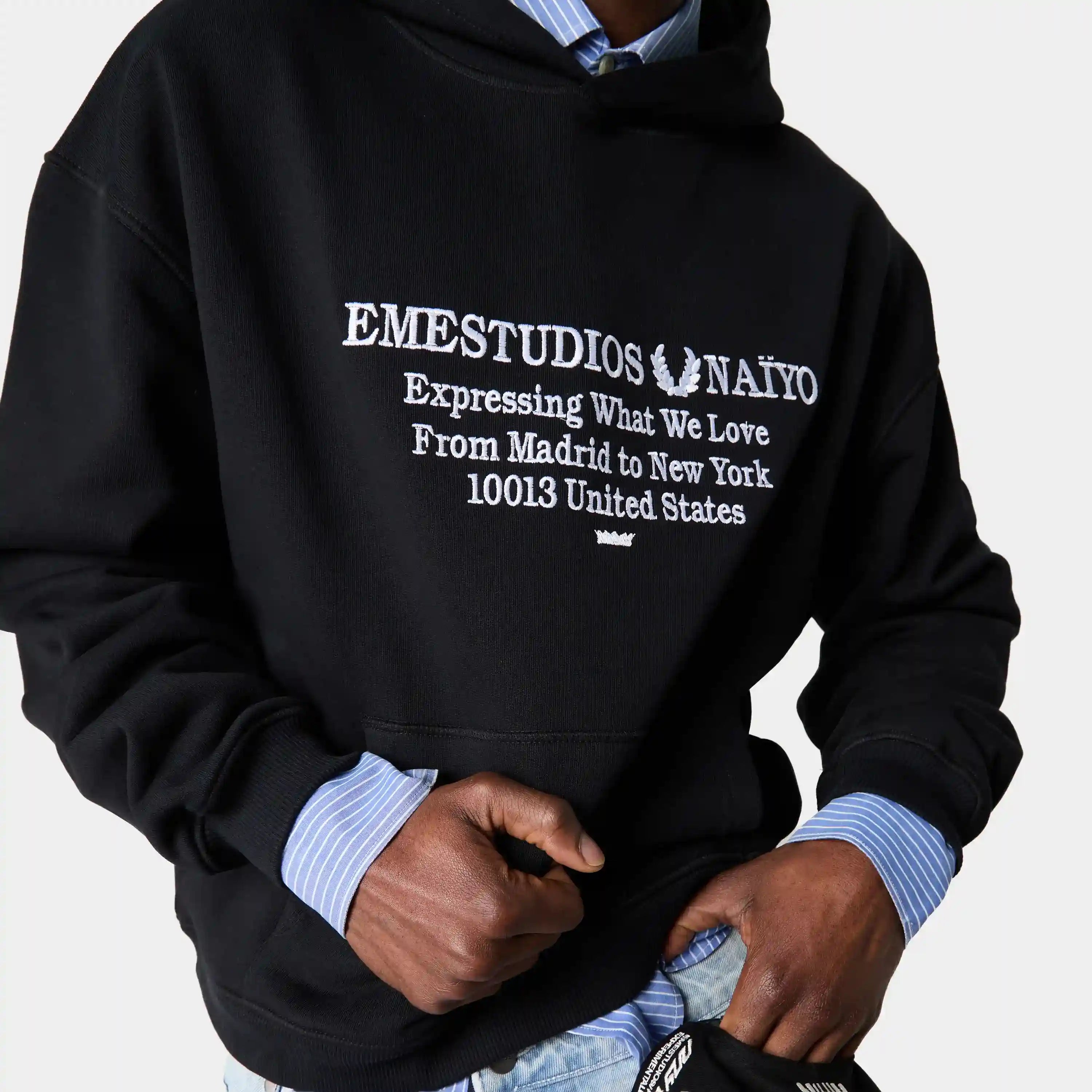 EmeXNaiyo French Terry Hoodie Hoodie eme