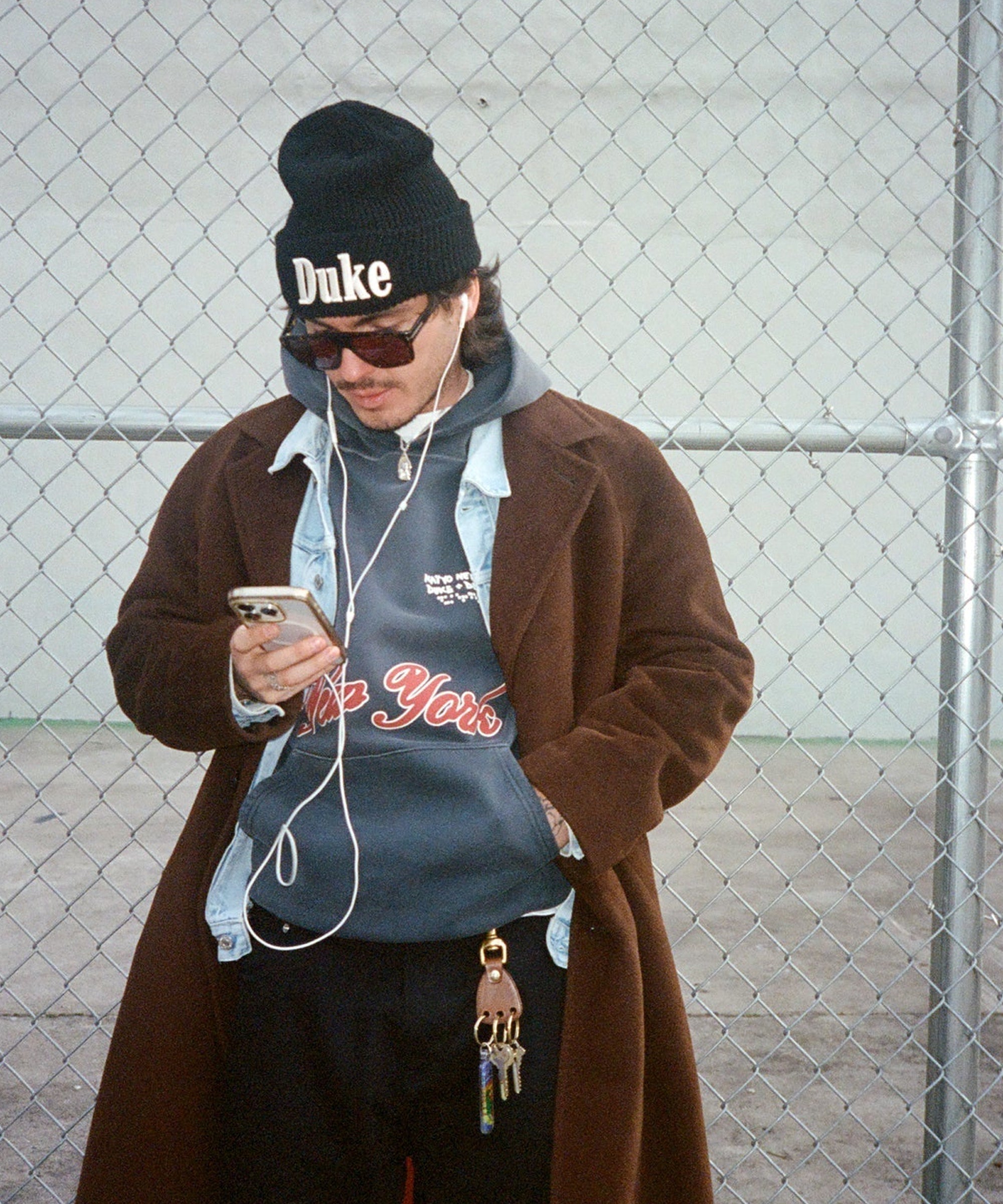 NAÏYO X D+D Washed Black Hoodie