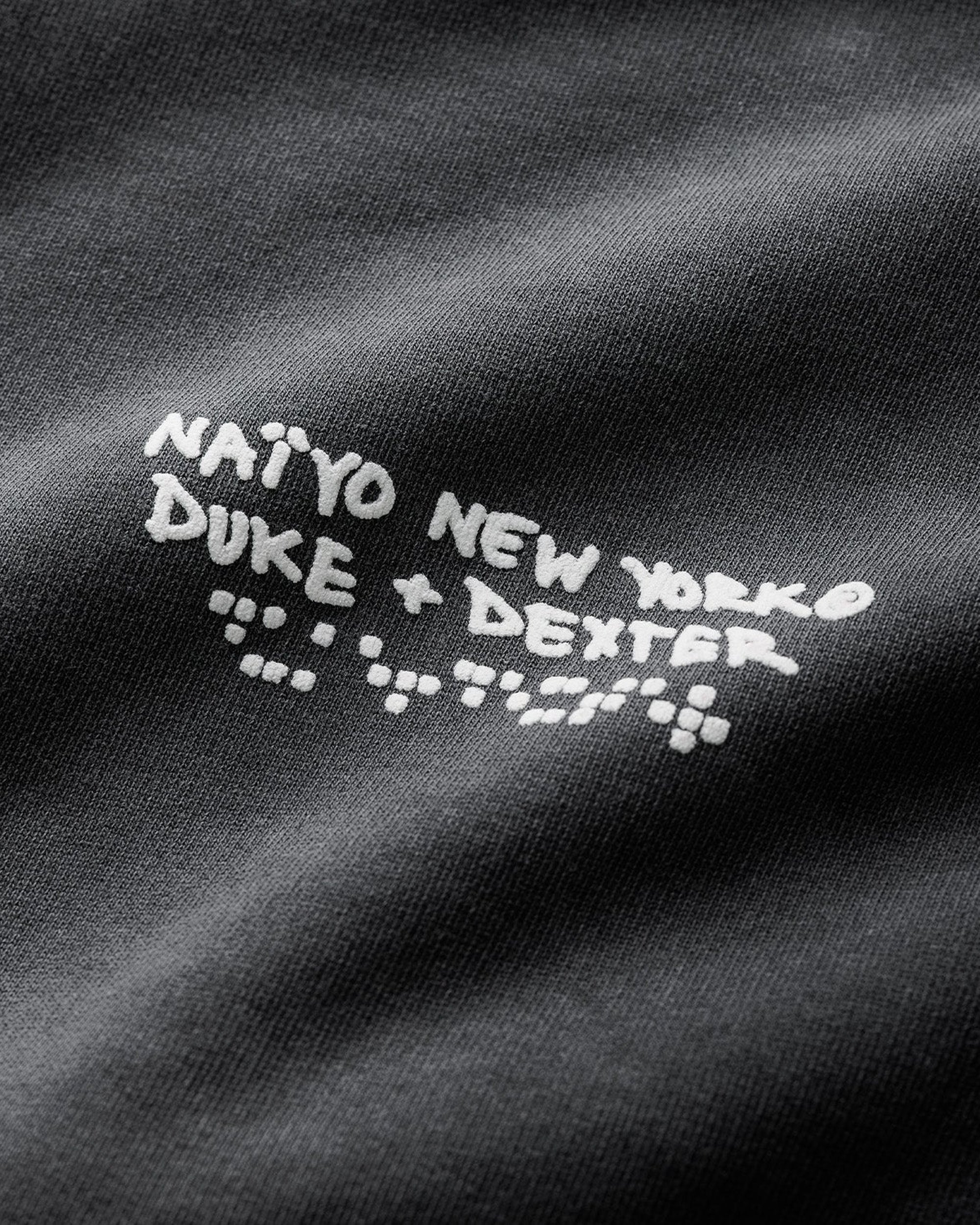 NAÏYO X D+D Washed Black Hoodie
