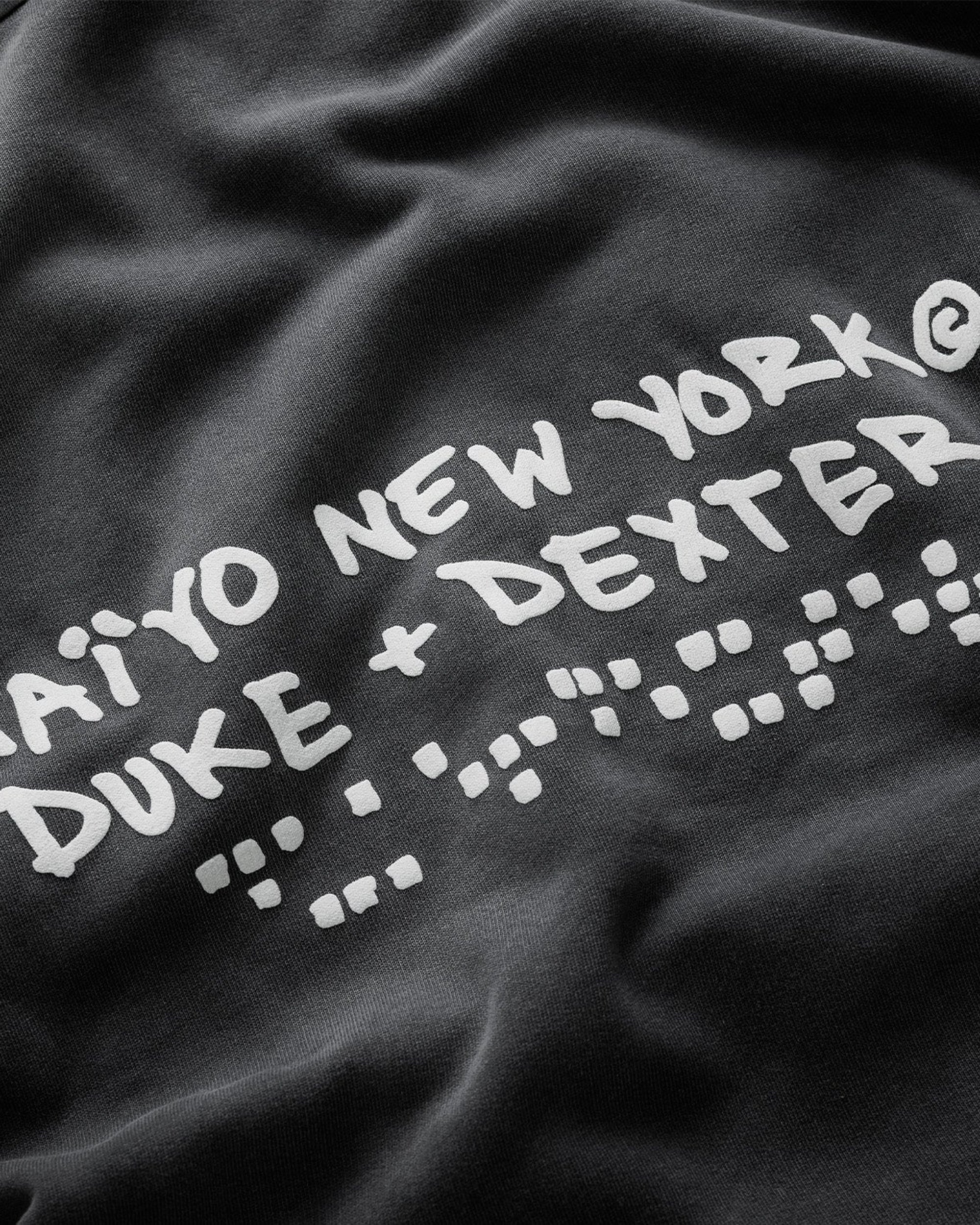 NAÏYO X D+D Washed Black Hoodie