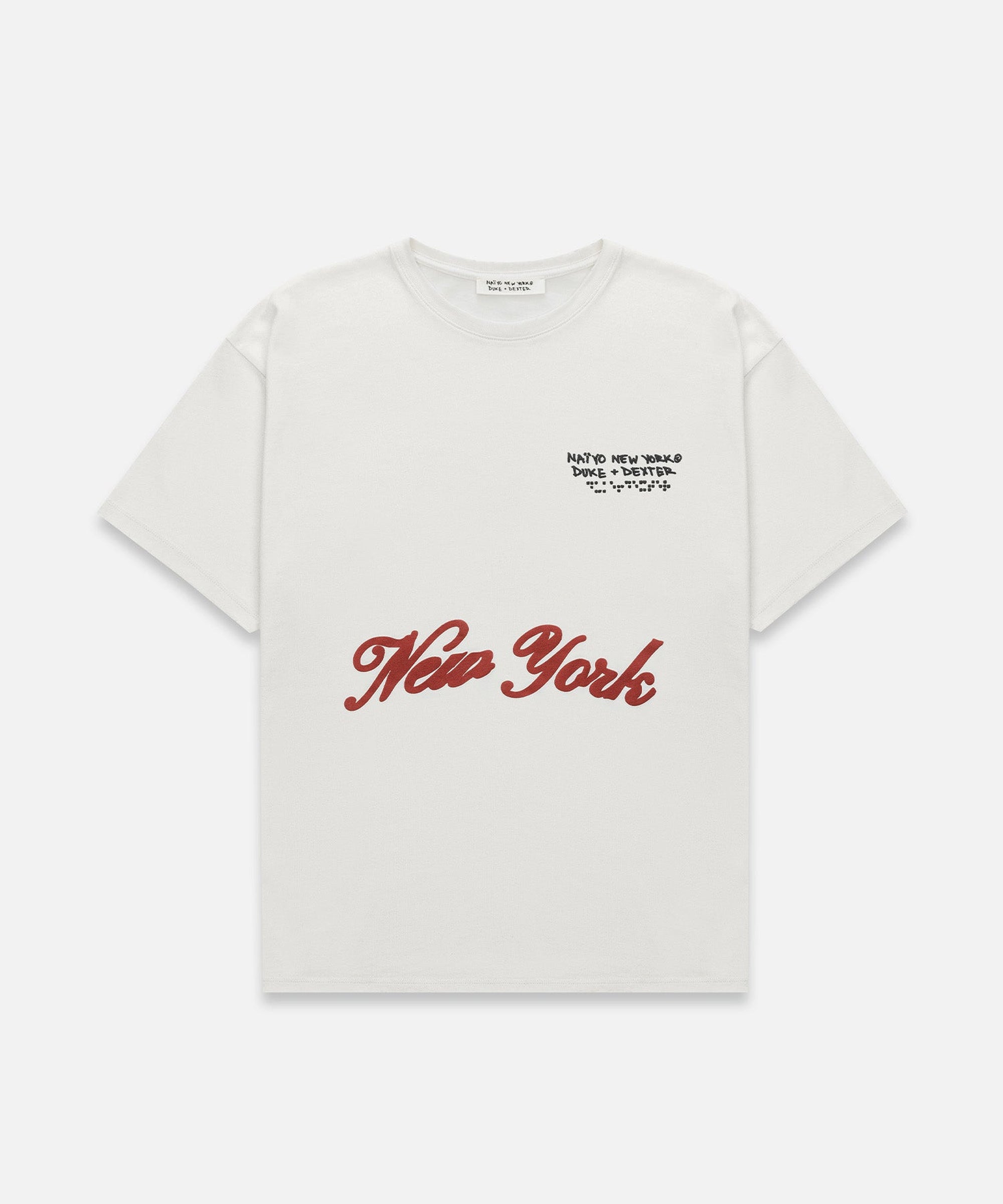 NAÏYO X D+D Vintage White T-Shirt