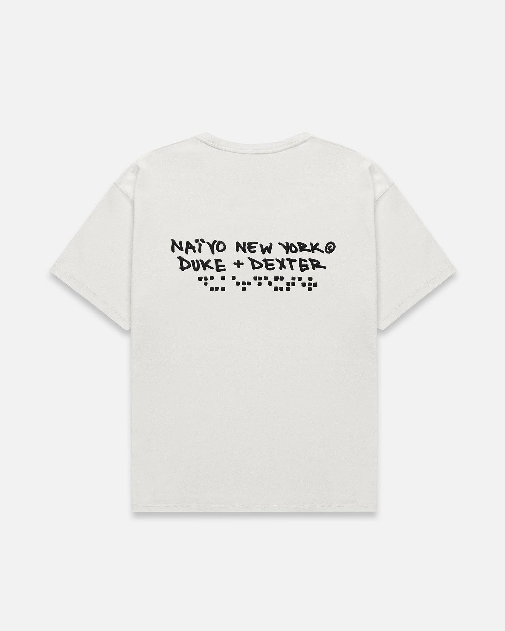 NAÏYO X D+D Vintage White T-Shirt