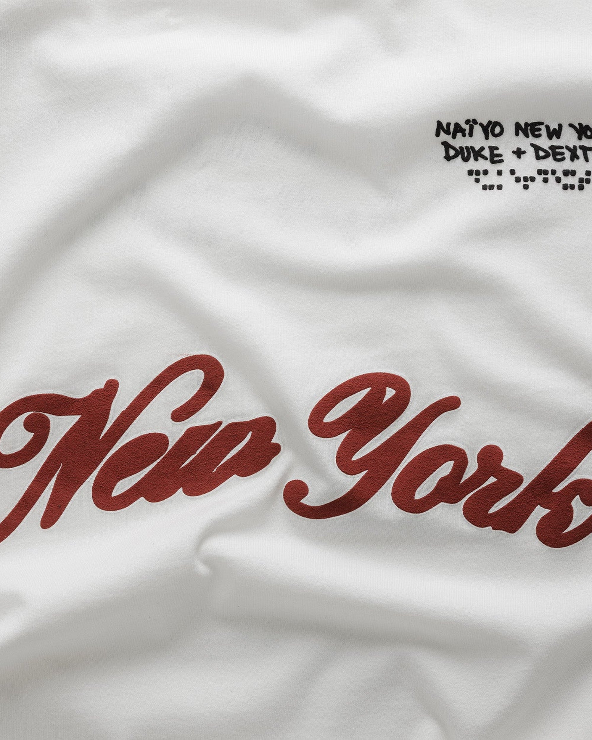 NAÏYO X D+D Vintage White T-Shirt