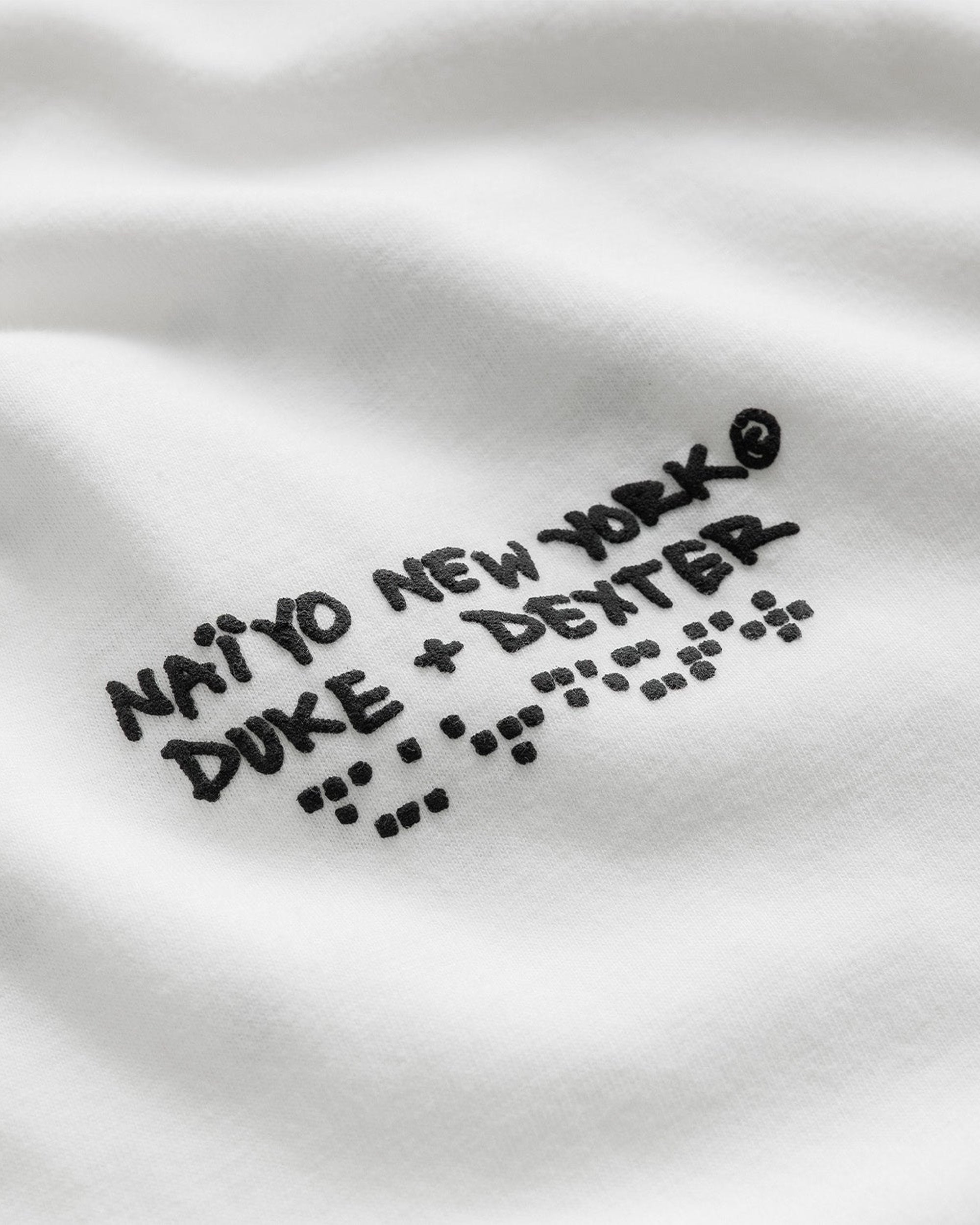 NAÏYO X D+D Vintage White T-Shirt