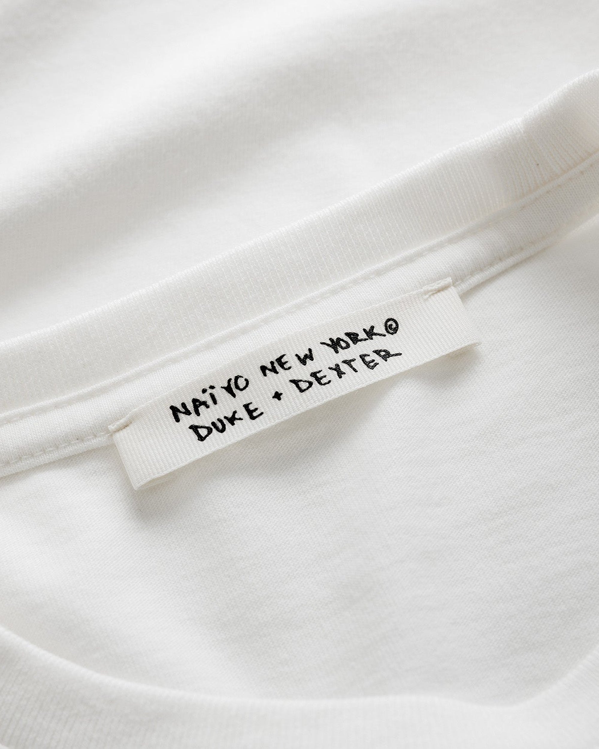 NAÏYO X D+D Vintage White T-Shirt
